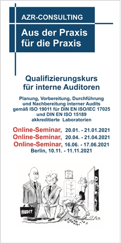 Qualifizierungskurs interne Auditoren