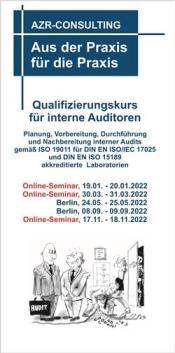 Qualifizierungskurs für interne Auditoren
