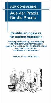 Qualifizierungskurs für interne Auditoren