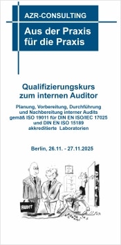 Qualifizierungskurs zum internen Auditor Qualifizierungskurs zum internen Auditor
