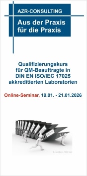 Qualifizierungskurs für QM-Beauftragte Qualifizierungskurs für QM-Beauftragte