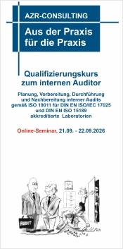 Qualifizierungskurs Interne Auditoren Qualifizierungskurs Interne Auditoren
