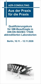 Qualifizierungskurs für QM-Beauftragte Qualifizierungskurs für QM-Beauftragte